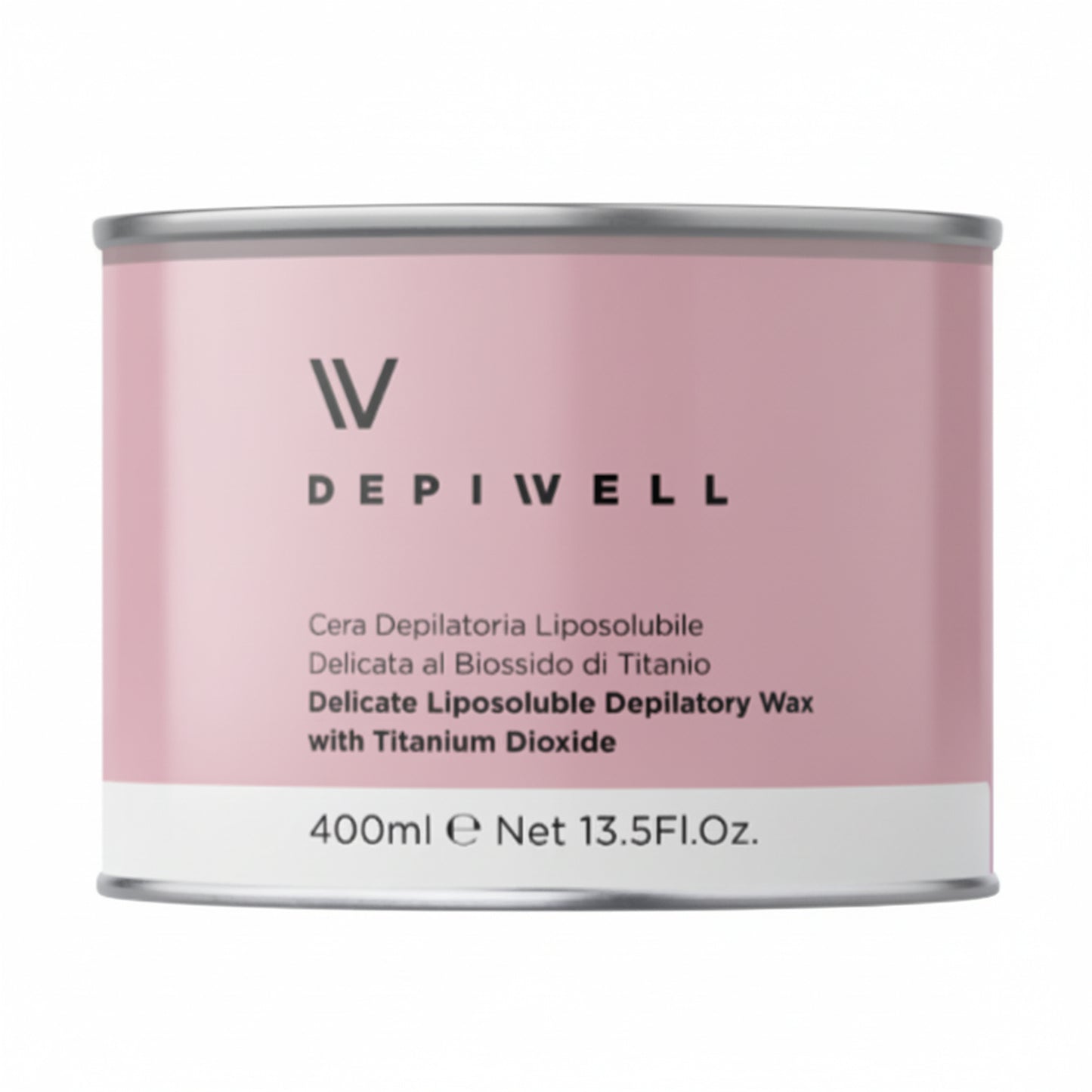 Depiwell Cera Epilatoria Liposolubile - 400ml Titanio Rosa