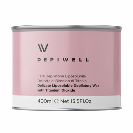 Depiwell Cera Epilatoria Liposolubile - 400ml Titanio Rosa