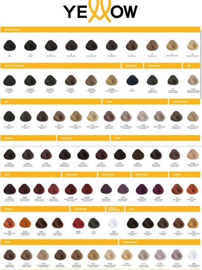 ALFAPARF YELLOW PROFESSIONAL COLOR CREAM 100 ml