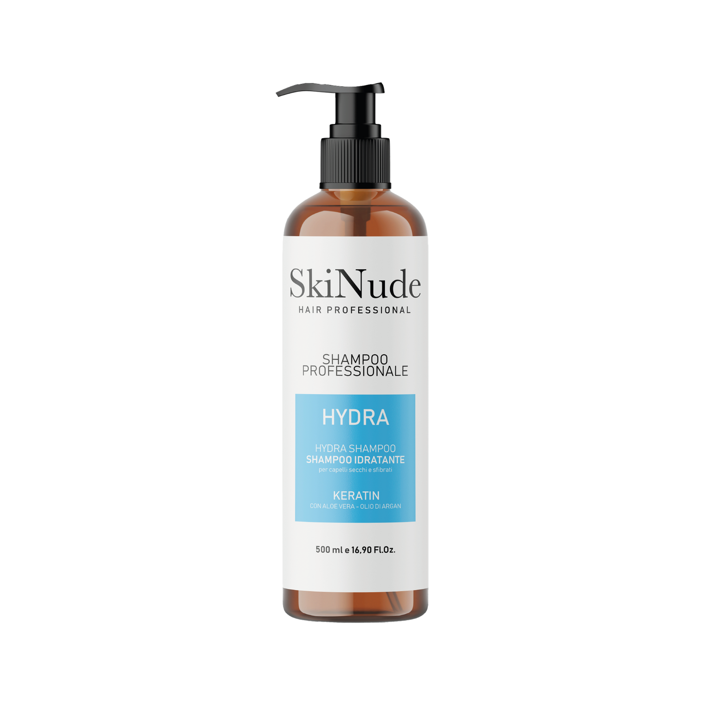 Shampoo Hydra Idratante Per Capelli Aridi e Sfibrati 500 ml